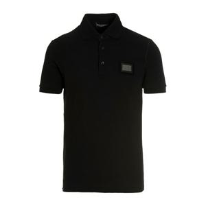 돌체앤가바나 폴로 DG 에센셜 반팔티셔츠 G8PL4TG7F2H N0000