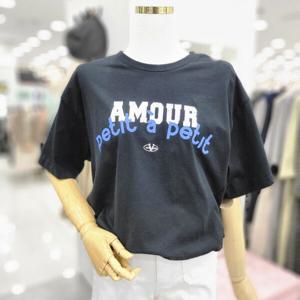 [비지트인뉴욕]밑단스트링언발 반팔 면티셔츠 VA5ST221_US