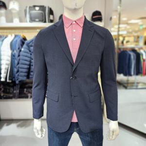 [루이까스텔]남성 반우라 투버튼 수입폴리소재 자켓/3MRJK322N