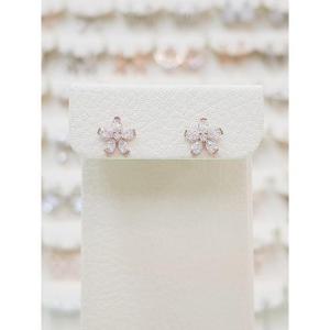 볼라레 세이브존03 볼라레 데일리 꽃 큐빅 피어싱 귀걸이 SAVssp809