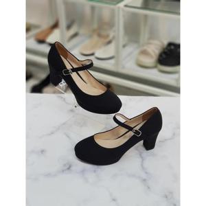 한슈 세이브존07 둥근코 메리제인 펌프스 HS037309bg