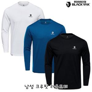 남성 가을 간절기 라운드 크루핏 라운드티 1BYTSF4013