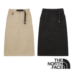노스페이스 여성 슬로그 카고 A라인 미디 스커트 NK6NQ86 YDH