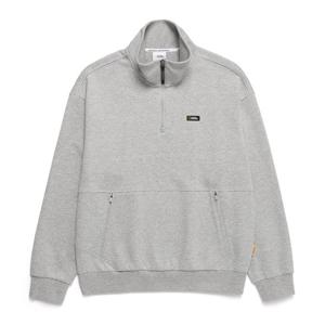 N243USW911 핀테일 반집업 맨투맨 GREY