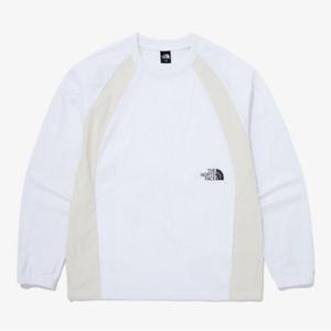 노스페이스티셔츠 JQS NM5MQ02B 남성 컬러 블록 우븐 스