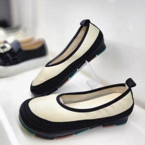 [리바디]천연소가죽 스판 플랫슈즈 3cm RV0221