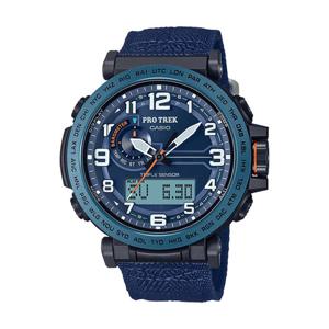 [지샥]천밴드 PRG-601YB-2DR MAIN 등산시계 태양전지 트리플센서 방수시계