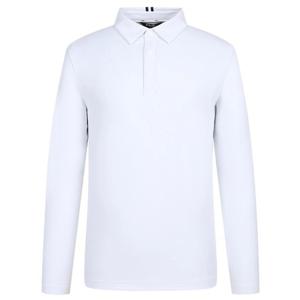 [핑골프][양말증정]남성 베이직 카라 긴팔 티셔츠 111D3TO002_WH