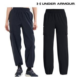 [언더아머(백)]여성 데일리 긴바지 UA 라이벌 우븐 카고 팬츠 1382696-001