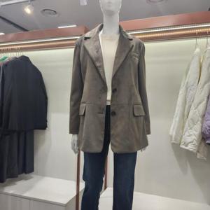 수스 HC04 스웨이드  하프 자켓 Y236NFU905