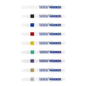 문화연필 페인트마카 세필 청색 타(12개입)