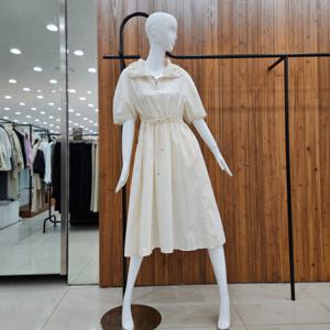 [지컷]지컷 웨이스트 스트링 집업 넥 원피스 7213237301_DJ