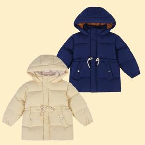 [코코리따]허리조임 하프다운패딩점퍼CEJD24TE2