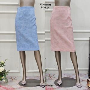 [미니멈]MD 트위드 H라인 스커트  MD MXAAWS1090_CJ