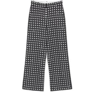 겐조 스트레이트 팬츠 FE62PA0949JS 01 WHITE