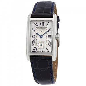 론진 돌체 비타 쿼츠 실버 다이알 여성용 시계 L55124717 L5.512.4.71.7