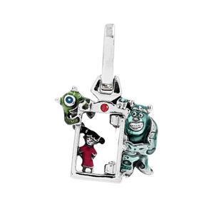 판도라 792758C01 디즈니 픽사 몬스터 펜던트 겸 댕글 실버 참