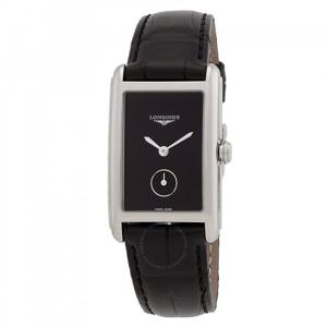 론진 돌체 비타 쿼츠 블랙 다이알 여성용 시계 L5.512.4.50.2