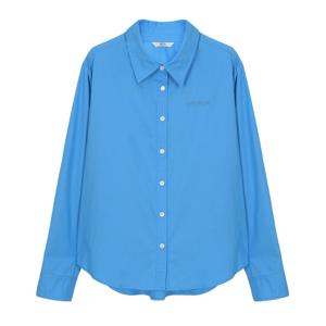 [에이비에프지]심플 자수 포인트 롱 긴팔 면 남방 APY4QB02J