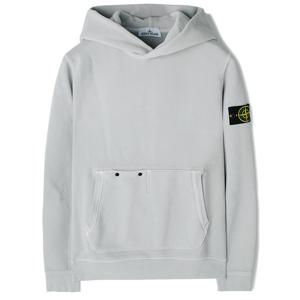 24FW 스톤 워싱 포켓 후드 맨투맨 라이트그레이 811561041 V0160