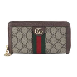 [구찌] 오피디아 GG 지퍼 장지갑/브라운/523154 96IWG 8745