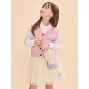 [빈폴키즈] 빙키 체크 물병 크로스백 아이보리 (BI51D2U210)