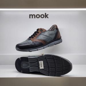 [무크]남성 칼라 콤비 밴드형 스니커즈 212257 EB HDDI3SD_CA