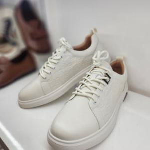 [리바디]천연소가죽 크로커 남성 스니커즈 2.5cm ARA2024RV8002