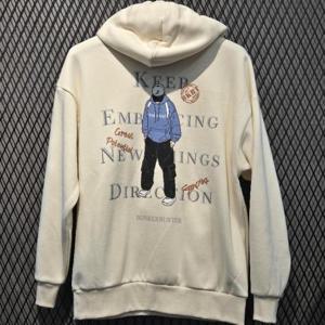 엠할리데이 HC03 레터링조합 인물 후드티 MO4TU858