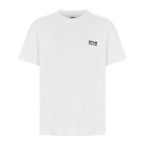 골든구스 로고 반팔티셔츠 GMP01220P00087910283 10283