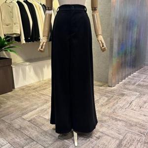 [ab.f.z]AOZ1HP421_원턱 백 밴딩 와이드 팬츠