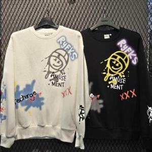 엠할리데이 HC03 스프레이 드로잉 기모 MTM MO4TU865