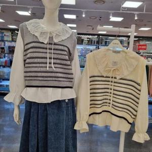 라티움(Destijl) HC34 봄,가을 셔츠조끼셋트 D2513se02