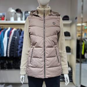 [루이까스텔]여성 덕다운 사이바 니트에리 점퍼/3LRJP001M_BP