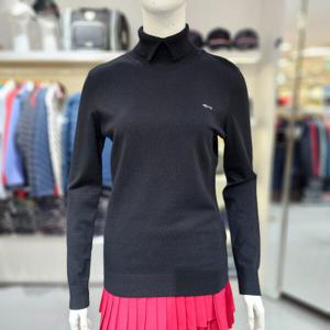 [루이까스텔]여성 솔리드 풀터틀 베이직 스웨터/3LRSW906B_BP