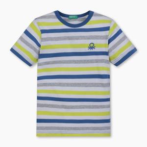 [베네통 키즈]베네통키즈 멀티스트라이프라운드티 3EJGC10H4 BL