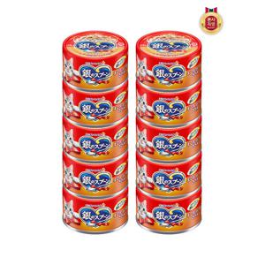 [유니참펫]LG유니참 긴노스푼 캔 (참치&가다랑어&닭가슴) x 10개