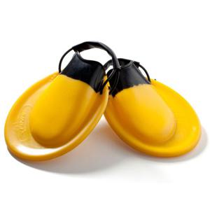 나나B 수영인을 위한 노란색 비대칭 오리발