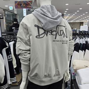 [써드케이](남녀공용)패딩 항공 점퍼MP1JU006-베이지_CJ