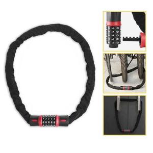 강력체인 번호키 자물쇠-5자리 오토바이 자전거