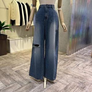 [ab.f.z]AOZ5ZE34G_워싱 빈티지 트임 데님 팬츠