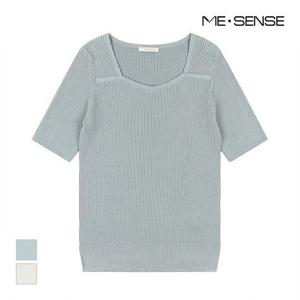 [미센스]MARIO슬림골지 반팔니트_MB34KNMD06Z