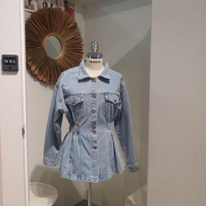 르피타 HC06 트렌치형 청자켓(라이트 블루) L255UDO302