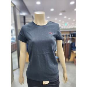 [리바이스]여성 스몰로고 라운드티셔츠 39185-0008_DG