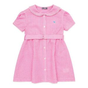 [블루독베이비]깅엄체크 미디 드레스 A (45319-400-01)