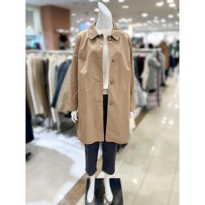 소고 세이브존01 소매 체크 배색 트렌치 코트 TK1YA02