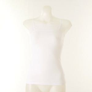 [와코루] 면스판 레이스 끈런닝 (WLG2529-WH)