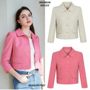 [미니멈]MD 카라넥 숏자켓 MD MXBAWJ5080_CJ