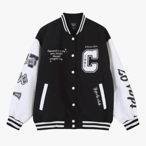 [더데이걸]시그니처 박시 야구점퍼TGJA25101_IC