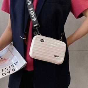 캐리어 스타일 미니 크로스백 데일리 여행 파우치